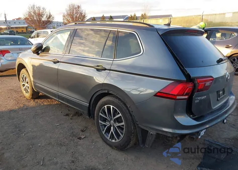 2020 Volkswagen Tiguan 2.0T Se/2.0T Se R-Line Black/2.0T Sel from USA, damaged, VIN 3VV2B7AXXLM081437
